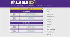 Desktop Screenshot of lasacs.com